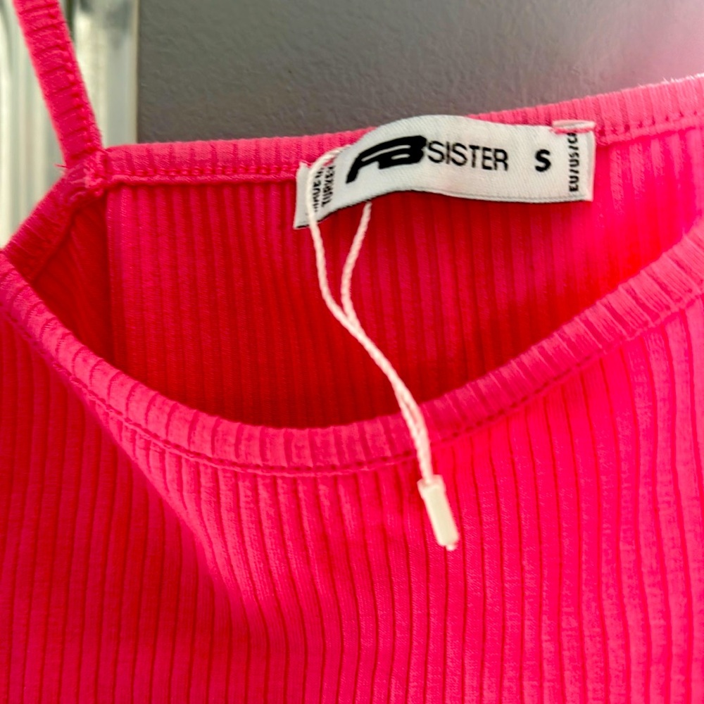 Summer halter short light pink